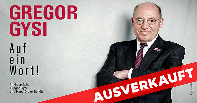 GREGOR GYSI - Auf ein Wort